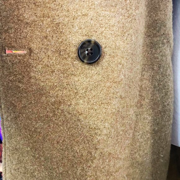 J Crew Italian Boiled Wool Toapcoat, Size 14 - Picture 9 of 13